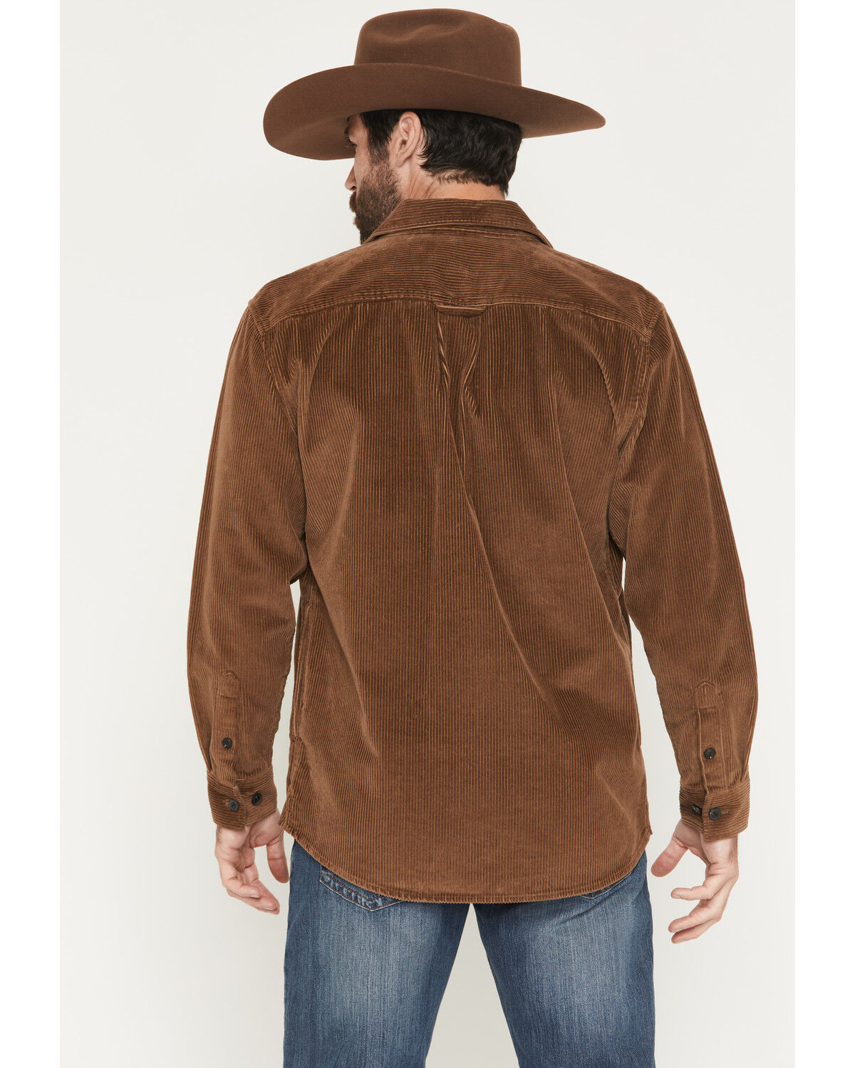 Image #4 - Pendleton Men's Belmont Corduroy Button-Down Shacket, Coffee, hi-res