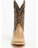 Image #4 - Ariat Men's Preston Western Boots - Broad Square Toe, Cream, hi-res