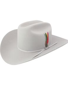Stetson 6X Silverbelly Rancher Fur Felt Cowboy Hat, Silverbelly, hi-res