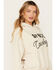 Image #2 - Wrangler Women's Space Cowboy Graphic Hoodie , Ivory, hi-res