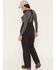 Image #3 - Carhartt Women's Storm Defender&reg; Insulated Bib Overalls, Black, hi-res