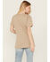Image #4 - Ariat Women's Cow Short Sleeve Graphic Tee, Oatmeal, hi-res