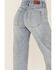 Image #4 - Unpublished Denim Women's Greta Lotus Crop Wide Jeans, Blue, hi-res