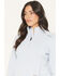Image #2 - Ariat Women's Rebar Lightweight 1/2 Zip Pullover, Blue, hi-res