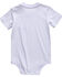 Image #2 - Carhartt Infant Girls' Short Sleeve Pocket Onesie, Lavender, hi-res