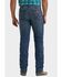 Image #1 - Wrangler Retro Men's 88MWZ Whiskey Dark Wash Slim Straight Stretch Denim Jeans, Dark Wash, hi-res