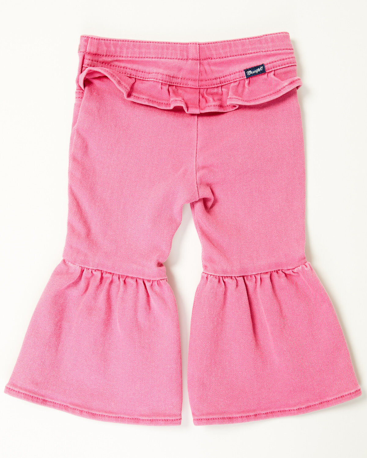 Image #3 - Wrangler Infant Girls' Ruffle Flare Pants, Pink, hi-res