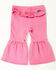 Image #3 - Wrangler Infant Girls' Ruffle Flare Pants, Pink, hi-res