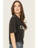 Image #2 - Ariat Women's Cowgirl Short Sleeve Embellished Tee, Black, hi-res