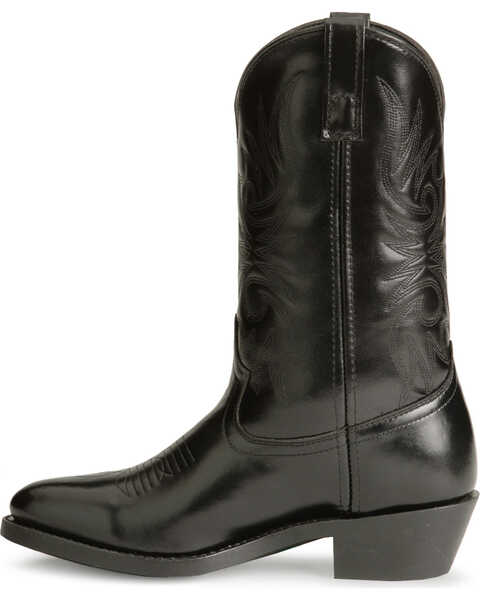 Image #3 - Laredo Men's Western Work Boots - Medium Toe, Black, hi-res