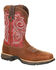 Image #1 - Durango Women's Rebel Waterproof Western Work Boots - Composite Toe, Brown, hi-res