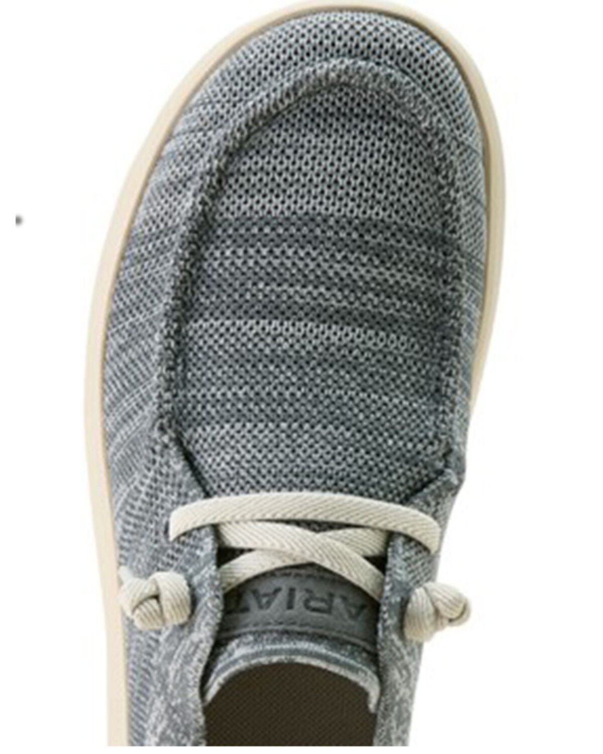 Image #4 - Ariat Women's HIlo Casual Shoes - Moc Toe, Blue, hi-res