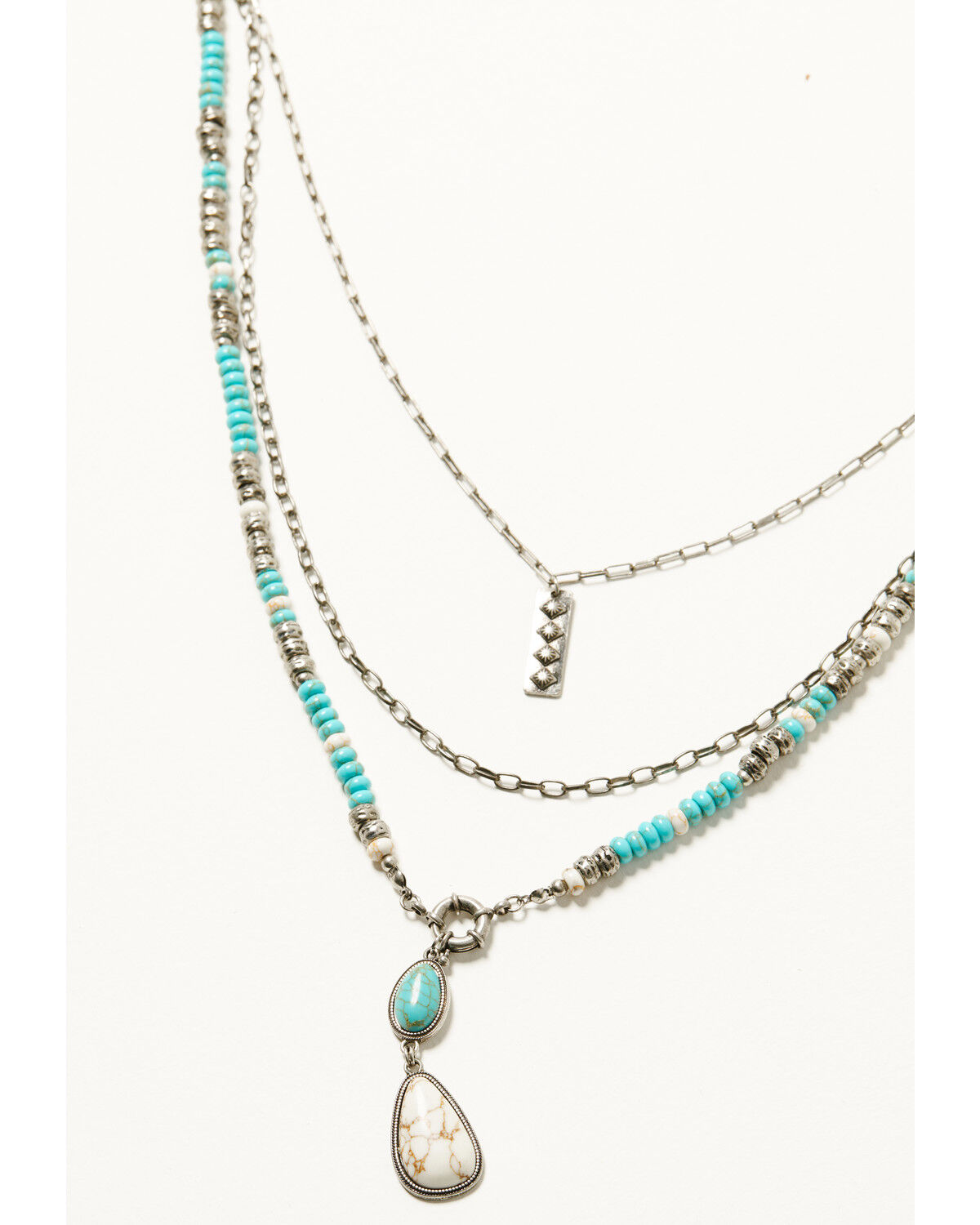 Image #1 - Shyanne Women's Isla Oasis Layered Necklace, Turquoise, hi-res