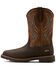Image #2 - Ariat Men's Activator VentTEK Waterproof Work Boots - Steel Toe, Dark Brown, hi-res