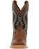 Image #4 - Durango Boys' Lil Rebel Pro Western Boots - Broad Square Toe , Brown, hi-res