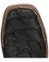Image #6 - Justin Men's Ocean Front Exotic Pirarucu Western Boots - Broad Square Toe, Black, hi-res
