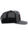 Image #4 - Hooey Men's Horizon Mesh Trucker Cap, Grey, hi-res