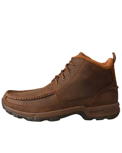 Image #3 - Twisted X Men's Hiker Work Boots - Soft Toe, Brown, hi-res