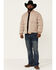 Image #2 - Rodeo Clothing Men's Khaki Canvas Zip-Front Western Puffer Jacket , , hi-res