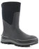 Image #1 - Frontier Men's Neoprene Mid Cold Weather Waterproof Boots - Round Toe, Black, hi-res