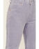 Wrangler Women's Wild West High Rise Corduroy Straight Jean, Blue, hi-res