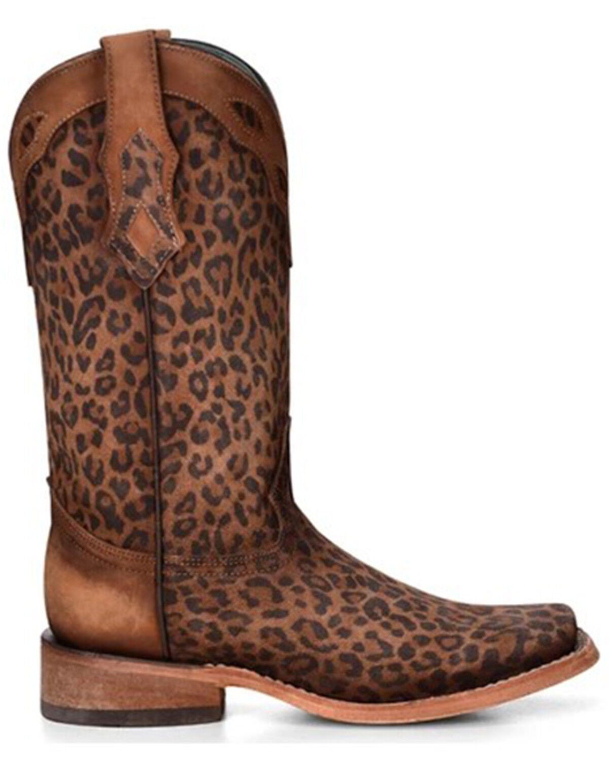 leopard womens boots