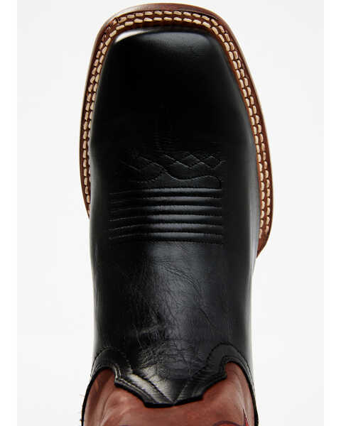 Image #6 - Cody James Men's Western Boots - Broad Square Toe, Wine, hi-res