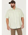 Image #1 - Resistol Men's Solid Short Sleeve Button-Down Western Shirt, Sage, hi-res