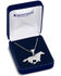 Image #3 - Montana Silversmiths Women's Out West Running Horse Necklace, Silver, hi-res