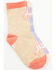 Shyanne Girls' Unicorn Crew Socks - 2-Pack, Cream, hi-res