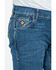 Image #4 - Wrangler Retro Men's FR Advanced Comfort Slim Bootcut Work Jeans , Blue, hi-res
