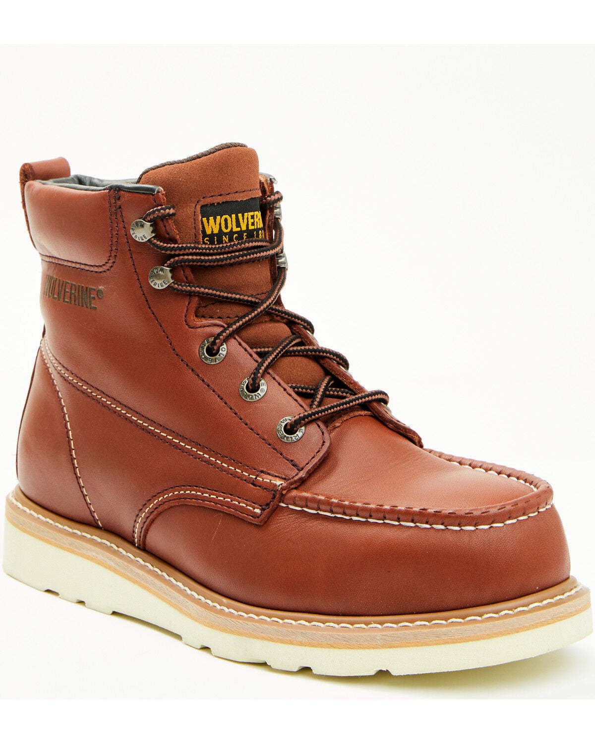 W05483 Wolverine Men's Durbin Waterproof Steel Toe Brown Boots, 並行輸入品 : Wolverine Botas Durbin W05484 para hombre, Marrón