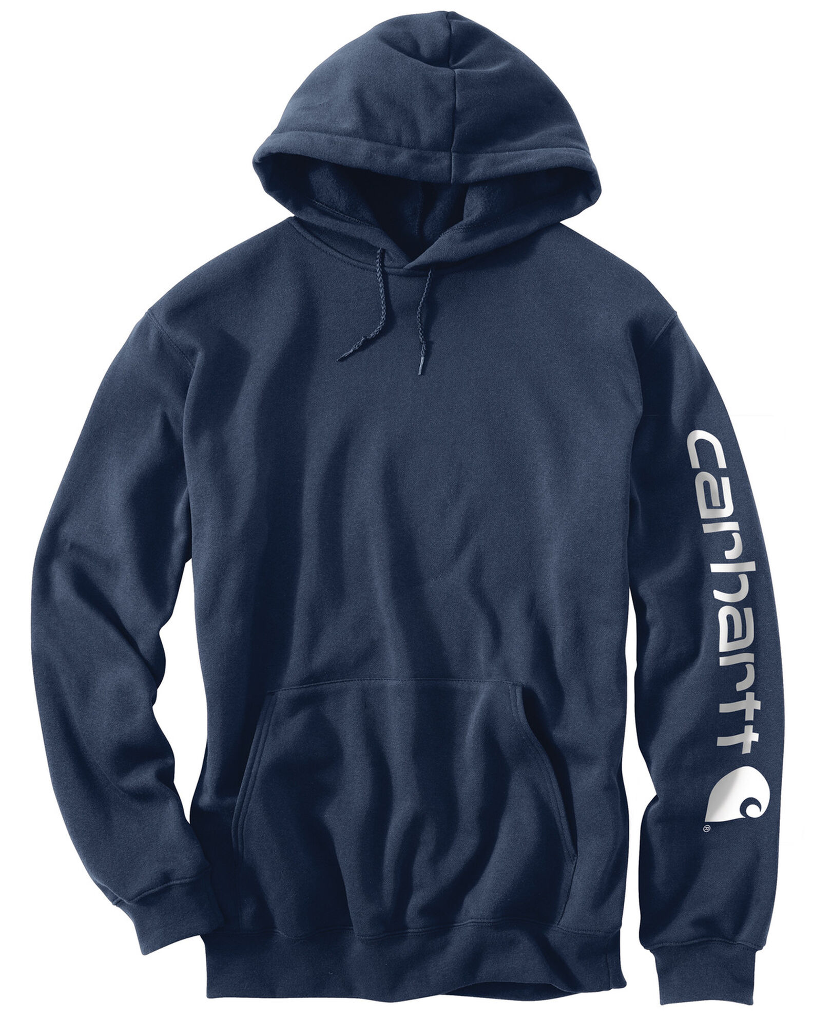 Carhartt men's original fit hooded logo graphic sweatshirt outlet