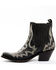 Image #2 - Caborca Silver by Liberty Black Women's Simone Western Booties - Medium Toe , Black, hi-res