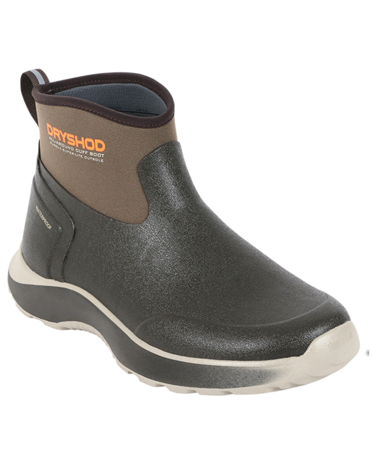 Image #1 - Dryshod Men's Evalusion All around Cuff Rubber Boots - Soft Toe, Brown, hi-res