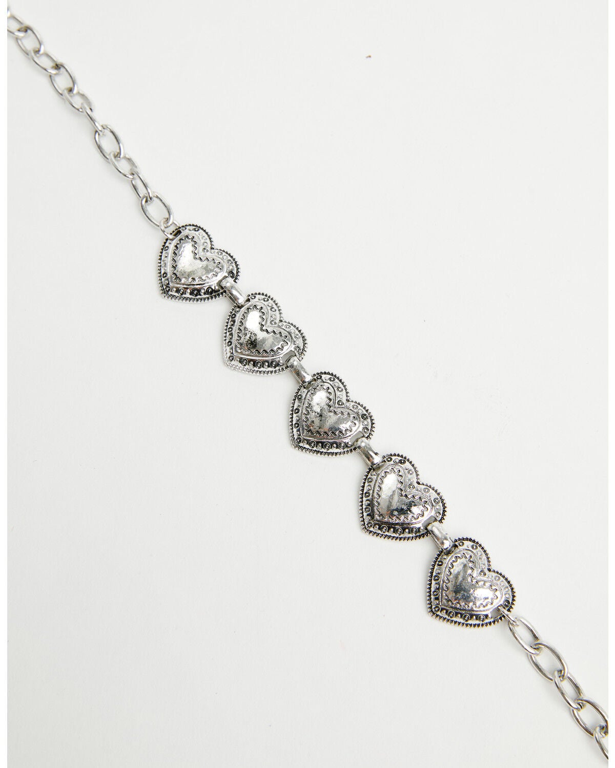 Image #4 - Shyanne Women's Metal Hearts Boot Accessory, Grey, hi-res