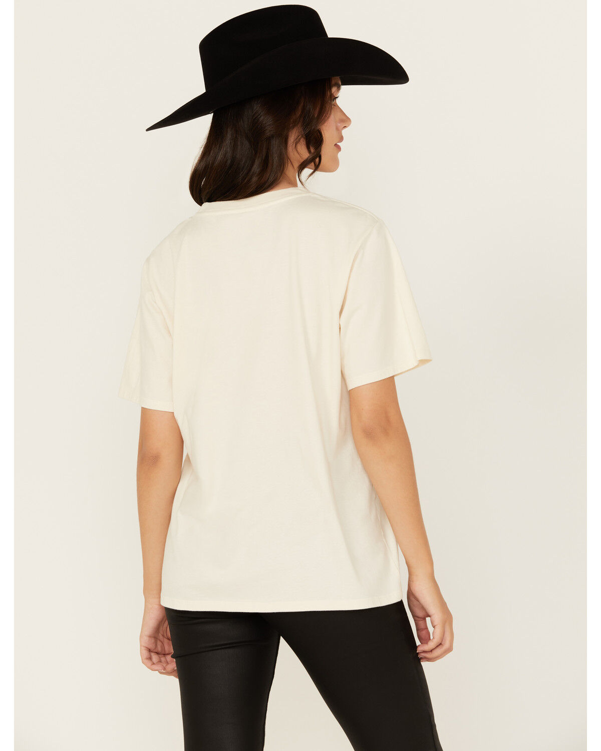Image #4 - Blended Women's Gone Country Short Sleeve Graphic Tee, Cream, hi-res