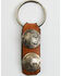 Image #1 - Paige Wallace 2 Nickel Key Chain, Brown, hi-res