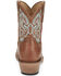 Image #5 - Justin Women's Isabella Barnwood Western Booties - Snip Toe, Brown, hi-res