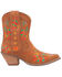Image #2 - Dingo Women's Sugar Bug Suede Fashion Booties - Round Toe, Caramel, hi-res