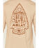 Image #4 - Ariat Men's Boot Barn Exclusive Stone Arrowhead Long Sleeve Graphic T-Shirt, Sand, hi-res