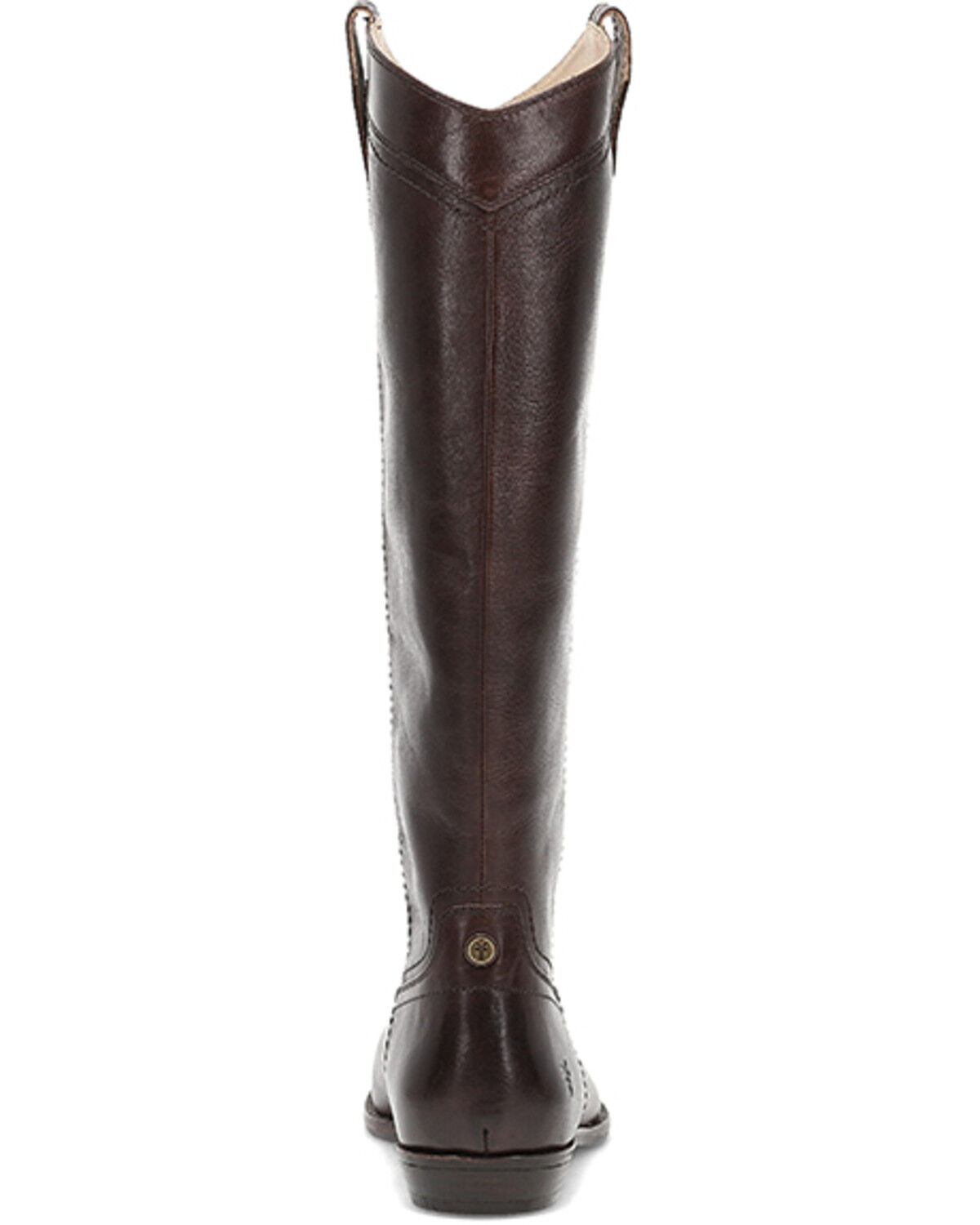 Image #5 - Frye Women's Blair Tall Western Boots - Round Toe, Chocolate, hi-res