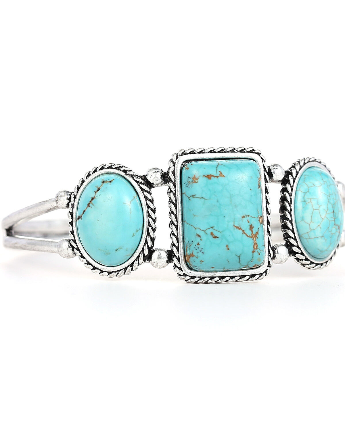Image #3 - Cowgirl Confetti Women's Road Runner Cuff Bracelet, Silver, hi-res