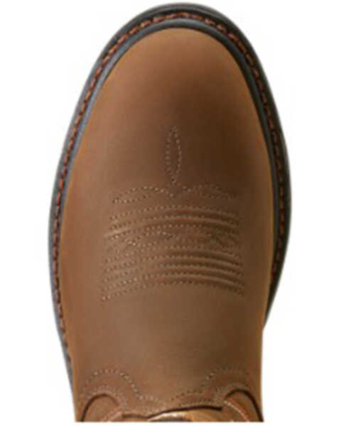 Image #4 - Ariat Men's WorkHog® XT Distressed Work Boots - Round Toe , Brown, hi-res