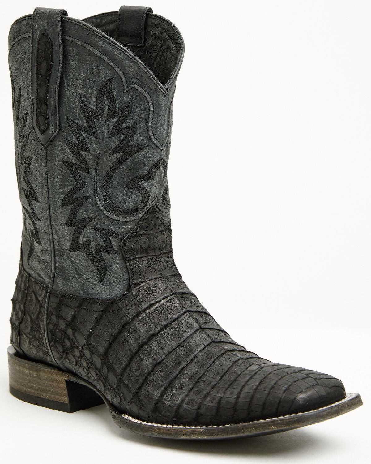 Cody James Black 1978&reg; Men's The Hayward Exotic Caiman Belly Western Boots - Broad Square Toe, Black, hi-res