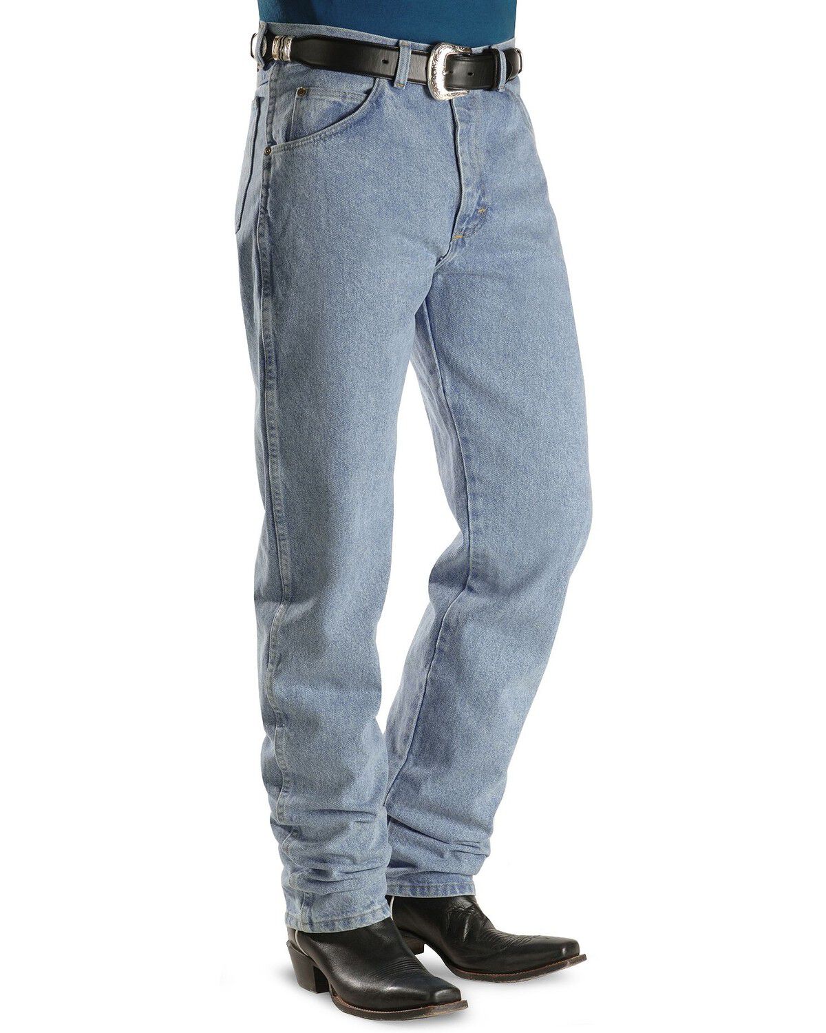 Image #2 - Wrangler Jeans - Rugged Wear Relaxed Fit - Big. 44" to 54" Waist, Vintage Indigo, hi-res