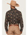 Image #4 - Cody James Men's Desert Dapper Paisley Print Long Sleeve Snap Western Shirt - Tall, Navy, hi-res