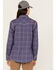 Ariat Women's Tillie FR Long Sleeve Plaid Print Snap Work Shirt, Blue, hi-res