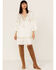 Image #2 - Talisman Women's Fortune Teller Dress, White, hi-res
