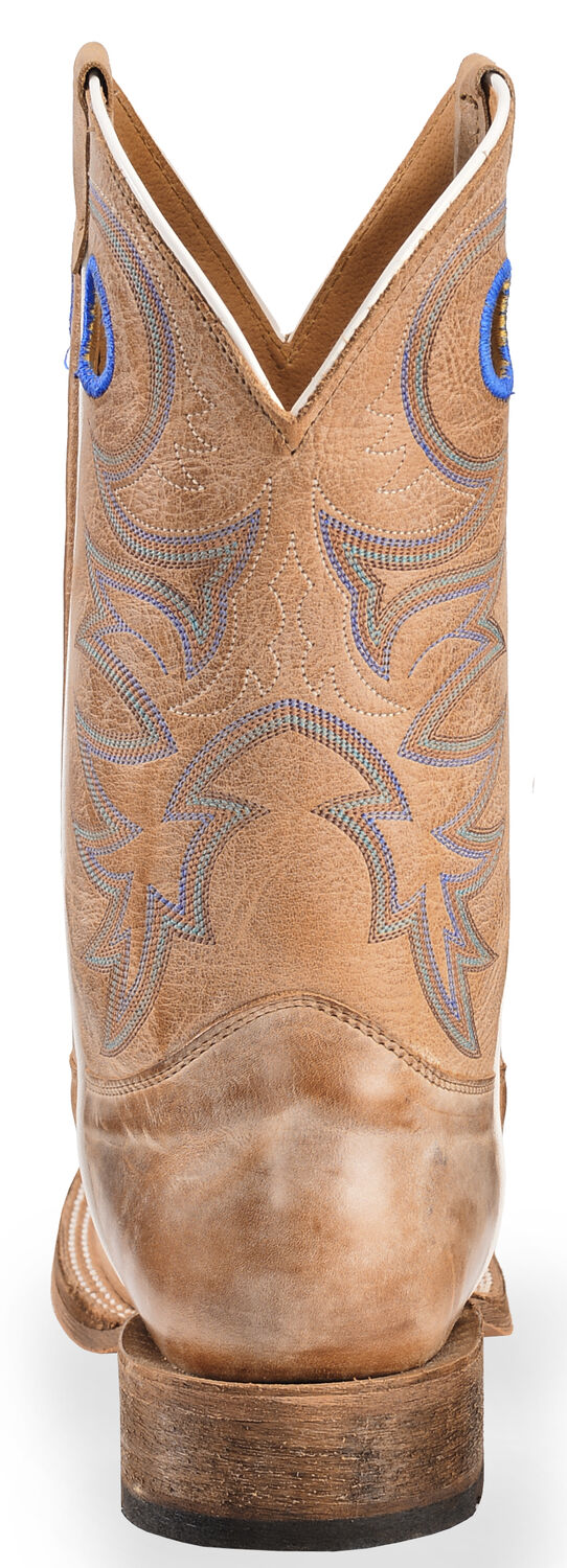 Image #7 - Justin Men's Caddo Bent Rail Western Boots - Square Toe, , hi-res